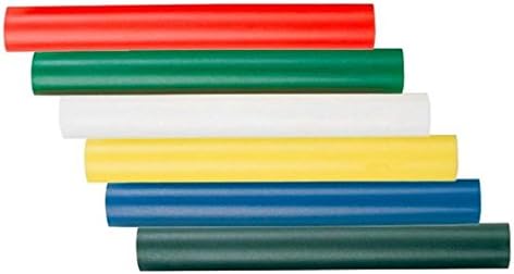 TrackSonic Plastic Track Batons | Relay Race Running Batons (6 Pack)