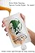 Eco Pouch (8pk of 6oz) - Premium quality reusable food pouch dishwasher and freezer safe for easy cleaning perfect for homemade and organic baby food and kids smoothies