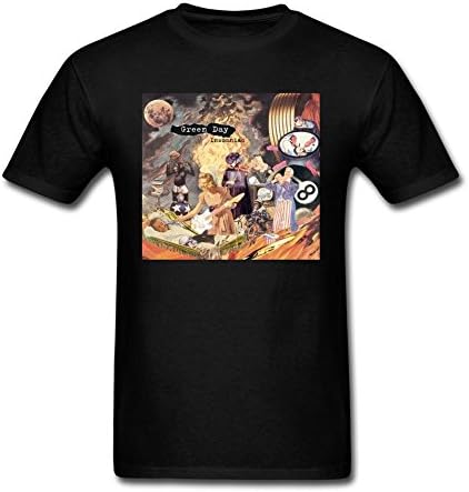 Men's Green Day Insomniac Album Short Sleeve T-Shirt