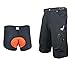ARSUXEO Outdoor Sports MTB Cycling Shorts with Padded Black Size XX-Large