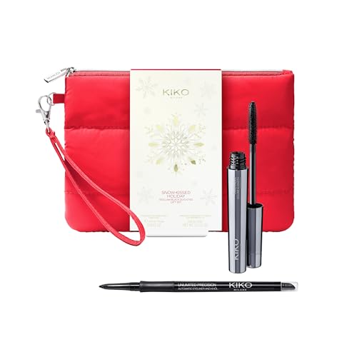 KIKO Milano|Now-Kissed Holiday Skiglam Black Duo Eyes Gift Set|Eyes Gift Set: v…