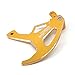 JFG RACING Gold Billet Rear Brake Disc Guard Cover Protector For RM125 RM250 96-00 DRZ400 00-04 DRZ400E 00-07 DRZ400S 00-15