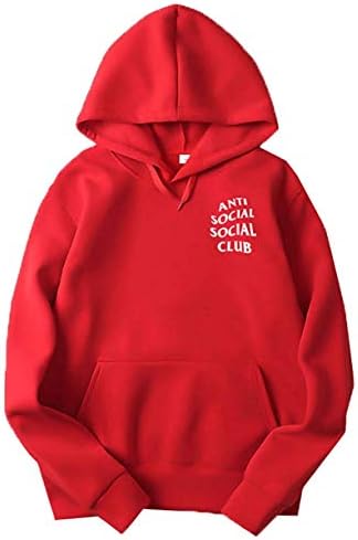 Banlangen Unisex Antisocial Social Club Hoodie