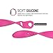 MoKo Apple Watch Band Series 1 Series 2, Soft Silicone Replacement Sports Band for 38mm Apple Watch 2015 & 2016 All Models, Barbie PINK (Not fit 42mm Versions)