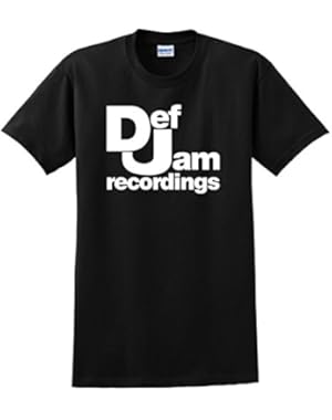 Def Jam Recordings T Shirt Classic Hip Hop Rap Music Unisex Tee Shirts