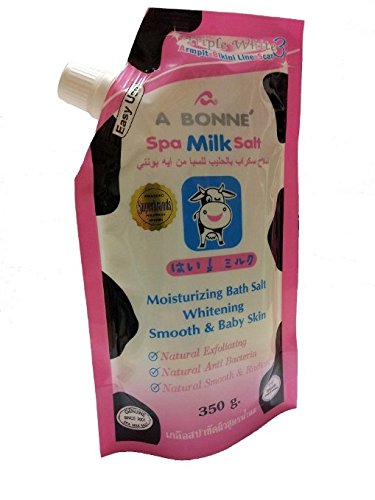 A Bonne Spa Milk Salt - Moisturizing Bath Salt - 350g/12.4oz