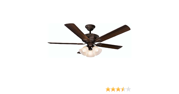Mediterranean Bronze Ceiling Fan 