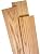 Wood-Hawk Red Oak Thin Wood Lumber 2 Pack - 1/4" x 3" x 36"