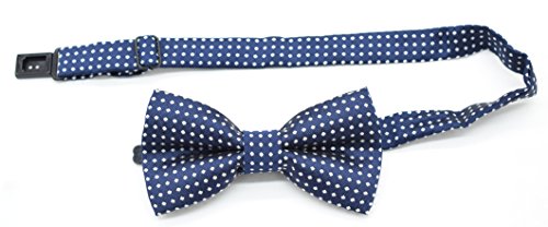 Carahere Handmade Little Boy's Bow Ties M012 Navy Blue