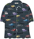 Dodge Challenger Classic Mopar Cars Camp Hawaiian Shirt by David Carey