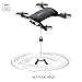 ToyerBee Drone with Camera Live Video, RC Quadcopter Pocket Drones with 2 Batteries, Easy to Use for Beginners,2.4G 6-Axis Headless Mode Altitude One Key Return 3D Flips and Rolls Toys
