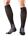 SKINS Essentials A400 Compression Socks, Black/Charcoal, Small