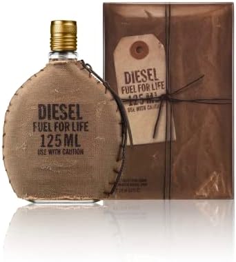 DIESEL Masculino Fuel For Life Eau De Toilette for Men, 125 ml
