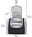 Large Makeup Travel Bag/ Hanging Toiletry Organizer/ Water Resistant With Sturdy Mesh And Elastic Pockets- Large Capacity- Best for Men, Women- Multiple Compartments, Luggage-Friendly Toiletries Case