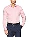 Amazon Brand - Buttoned Down Men's Slim-Fit Spread Collar Solid Pinpoint Dress Shirt, Supima Cotton Non-Iron