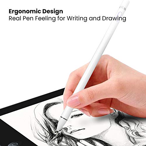 Stylus Pens for Touch Screens, Fine Point Active Smart Digital Pencil