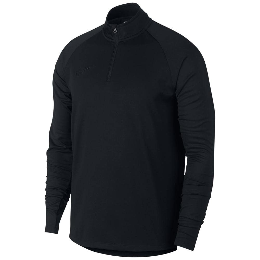 NIKE Men's Dri-fit Academy T shirt, Black/Black/Black, M UK