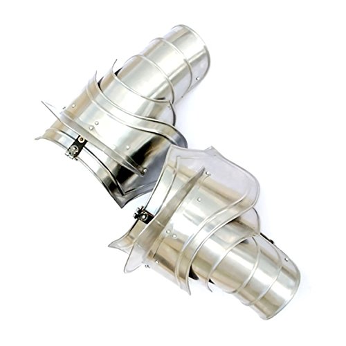 Steel Pauldrons with Blade Breakers - 20 Gauge Steel