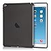 kwmobile TPU Silicone Case Compatible with Apple iPad Air 2 - Soft Smart Cover Compatible Protective Cover - Black