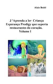 Livro J 'Aprenda a ler Criança Esperança Prodigy que suporta restaurantes do coração. Volume I