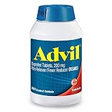 Advil Pain Reliever/Fever Reducer, 200mg Ibuprofen pos3re Pack of 1 Pack (360 ct Each)