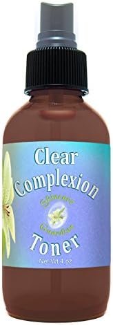 SkinCare Guardian Lavender Chamomile Clear Complexion Facial Toner for use with Combination Skin, Hydrating and Astringent Qualities