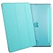 ESR Yippee Smart Case for The iPad Air, Smart Cover [Synthetic Leather] Translucent Frosted Back Magnetic Cover with Auto Sleep/Wake Function [Light Weight] for iPad 5 (Sky Blue)