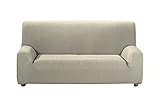 Casa Textil Daniela - Funda para sofá, 3 plazas, color beige