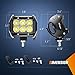 Nilight 20Inch 126W Spot Flood Combo Led Light Bar 4PCS 4Inch 18W Spot LED Pods Fog Lights for Jeep Wrangler Boat Truck Tractor Trailer Off-Road,2 years Warrantythumb 3