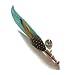 Sunny Home Men's Colorful Feather Handmade Lapel Pin Boutonniere for Suit(Pack of 6)