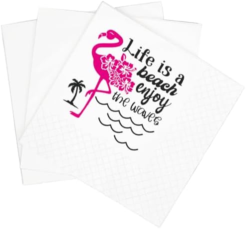SharkBliss Howdy Cocktail-Servietten – 100 Stück, 2-lagig, 12,7x12,7 Cm, Für Western-Party & Hochzeit