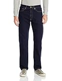 Signature by Levi Strauss & Co Men's Regular Jean, Rinse, 34x32