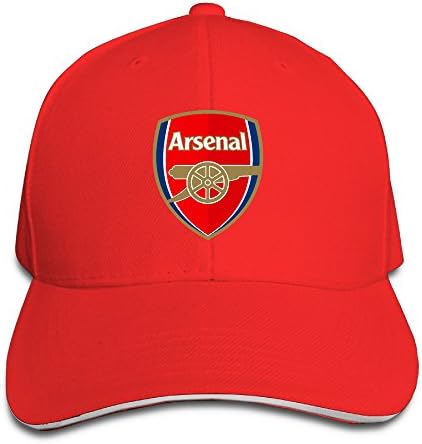 Arsenal F.C. Kieran Gibbs Gabriel Nacho Monreal Jan Van Loon Logo Sandwich Peaked Hats Style Hats