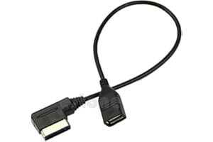 Car USB Input Adapter Cord Sound Radio u-Disk Flash Socket Interfaces AMI AUX to USB Cord Transmitter Music Cable