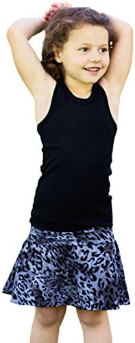 Flare Skirts (8, Grey and Black)