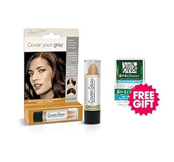 Amazon Com Cover Your Gray Hair Color Stick Light Brown Blonde