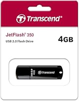 Transcend 4GB JetFlash 350 USB 2.0 Flash Drive Stick TS4GJF350 view 4
