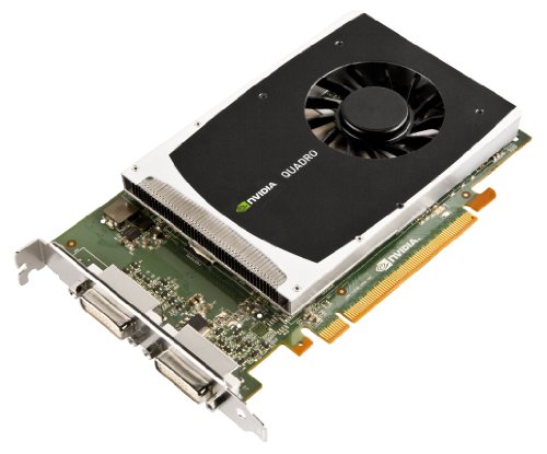 NVIDIA Quadro 2000D by PNY 1GB GDDR5 PCI Express Gen 2 x16 Dual DVI-I DL OpenGL, DirectX, CUDA, and OpenCL Profesional Graphics Board, VCQ2000D-PB
