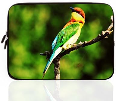 Birds on the Tree Computer Laptop Sleeve for 13 inch Macbook Air Soft Neoprene Waterproofe Table Sleeve Case Cover for Men Women