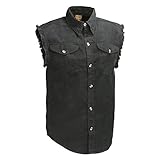 Milwaukee Leather DM1002 Men's Black Lightweight