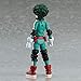 Bowinr My Hero Academia Figma Action Figure, Izuku Midoriya Todoroki Shoto Katsuki Bakugou Vinyl Figure Collectible PVC Figure for Kids Teens and Anime-Fans(Izuku Midoriya)