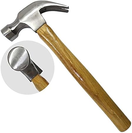 Toolusa Marteau Arrache Clou En Metal Forge Robuste Avec Poignee En Bois Ph 60700 Amazon Fr Bricolage
