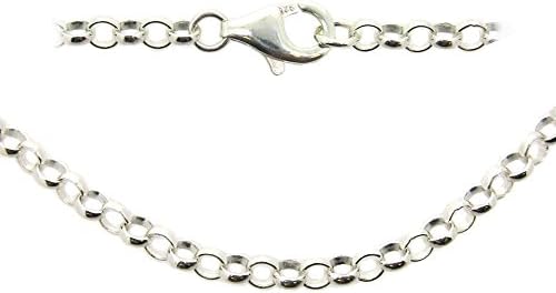 925 Sterling Silver Rolo Chain- 3.5mm Rolo Chain- Ready to Wear - All Sizes