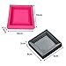 Plant Flower Pot Silicone Mold, DIY Concrete Mould Easy to Remove Cement Plate Holder Tool Home Decorations Crafts Mould Succulent Planter Vase Molds