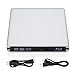 VicTsing USB3.0 External DVD/CD Burner/Player Drive Combo, 3D BD player Blu-ray Disc Player with Two USB Cables, for PC Laptop Desktops - Silver