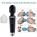 Upgraded Powerful Vibrate Wand Massager with 20 Vibration Modes Mini Whisper Quiet Waterproof Handheld Cordless for Neck Shoulder Back Body Massage Sports Recovery Muscle Aches