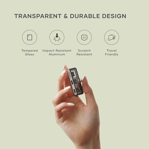Satechi 3-in-1 USB C Mobile Hub, 4K@60Hz HDMI, 100W Pass-Through Charging, 10Gbps Data Transfer, MicroSD Card Reader, Compact USB-C Adapter for iPad, MacBook, Switch OLED & More
