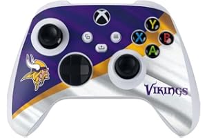 Skinit Decal Gaming Skin Compatible with Xbox Series S Controller - Officially Licensed NFL Minnesota Vikings Design