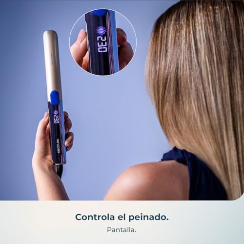 Alisador de cabelo - Placas infravermelhas e vibratórias - Lisse i-Twerk Pro Elite. Revestimento Cerâmico e Turmalina, Tecnologia Iónica, Temperatura 160º-260ºC, Aquecimento Rápido, Exposição