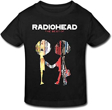 David R. Rodgers Radiohead Infants Cotton Short Sleeve Tshirt 5-6 Toddler